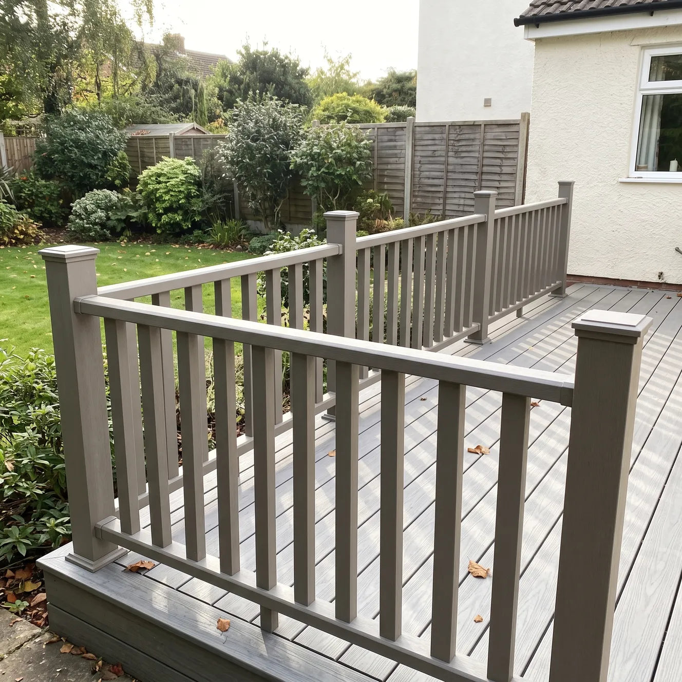 1.5m Grey Composite Balustrade Kit